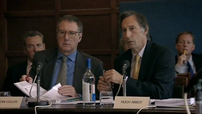 WHAT THE COMMITTEE ARE CURIOUS ABOUT IS HOW IT IS THAT YOU'VE CHANGED YOUR MIND, 