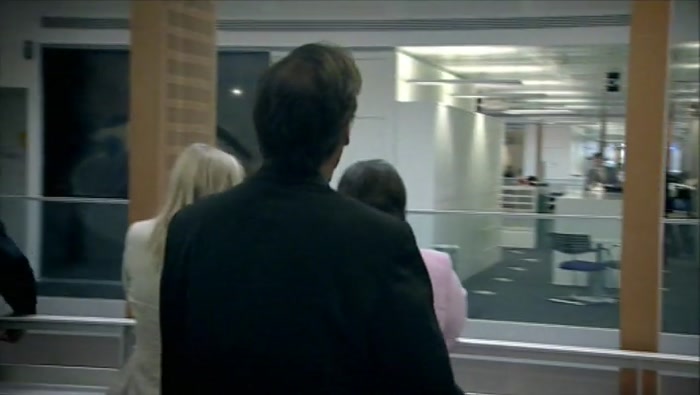 - (MALCOLM SHOUTING) - (HUGH) POOR KEITH! 