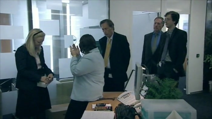 - HI. - OH, HELLO. 