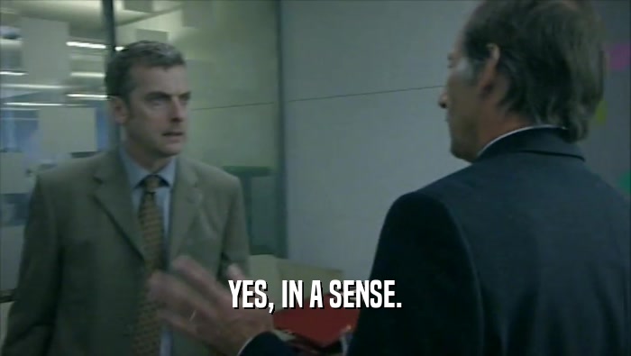 YES, IN A SENSE.  