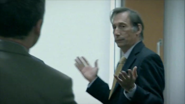 HUGH, TAKE YOUR FINGERS OUT OF YOUR FUCKING EARS. 