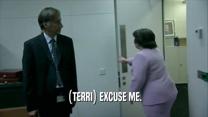 (TERRI) EXCUSE ME.  