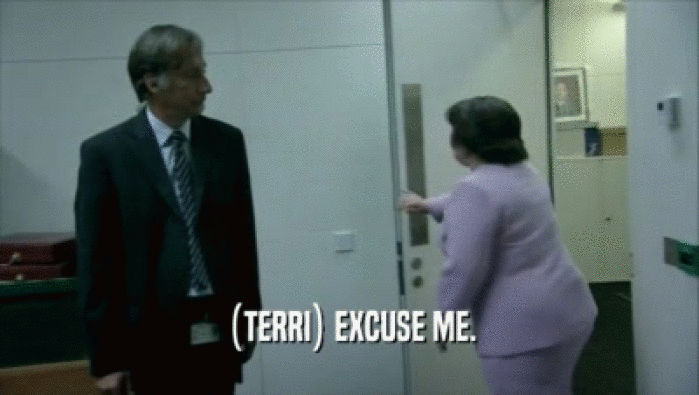 (TERRI) EXCUSE ME.  
