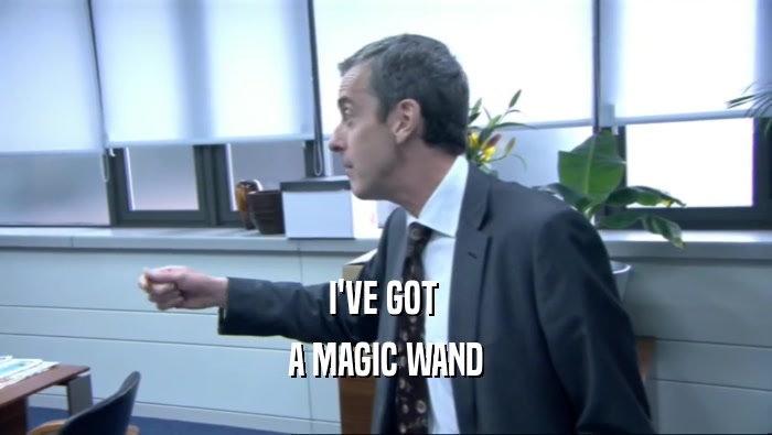 I'VE GOT  A MAGIC WAND 