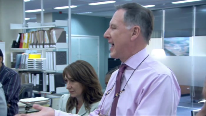 - EXCELLENT. - SHE'S HANDLING THIS VERY WELL, MALCOLM.  