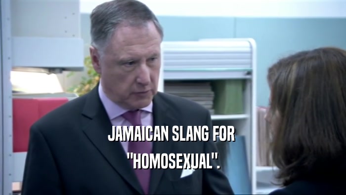 JAMAICAN SLANG FOR  