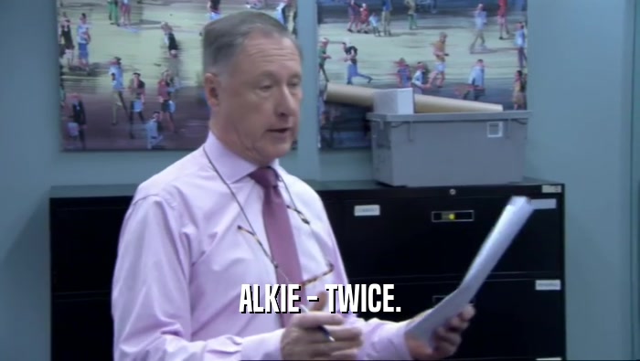 ALKIE - TWICE.  