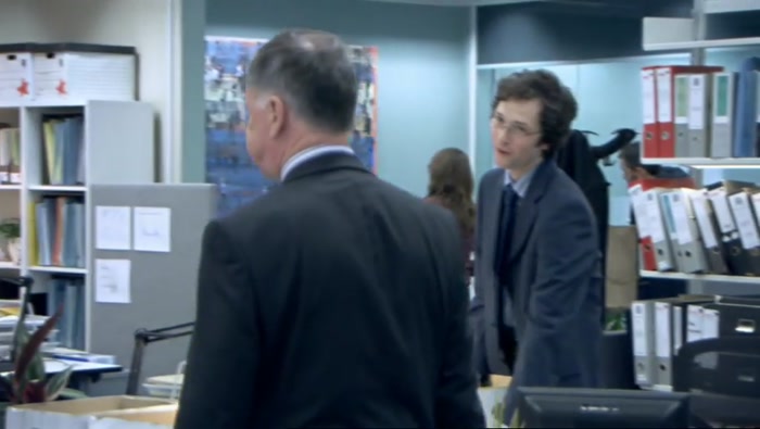 AWWW... LOOK AT GLENN... YOUR FACE. 