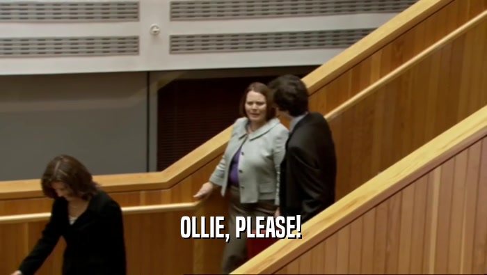 OLLIE, PLEASE!   