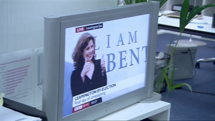 HI DARLING! DID YOU SEE MOMMY ON THE TELLY?  