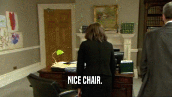 NICE CHAIR.   