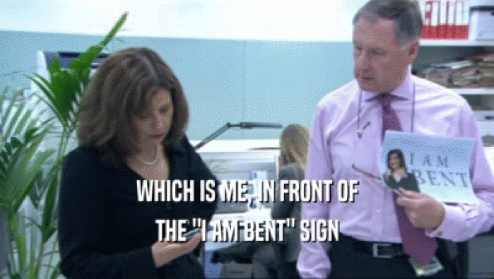WHICH IS ME, IN FRONT OF THE 