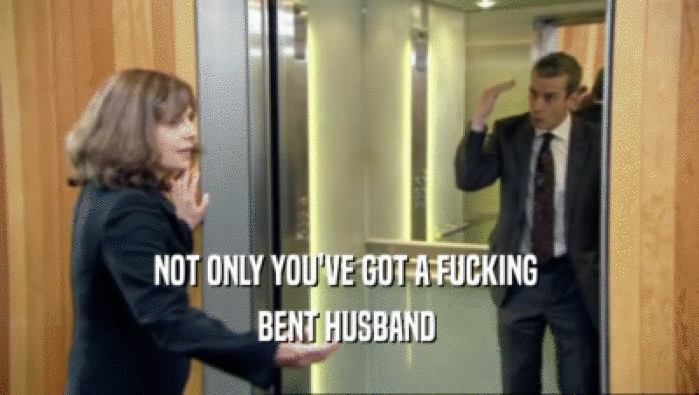 NOT ONLY YOU'VE GOT A FUCKING  BENT HUSBAND  