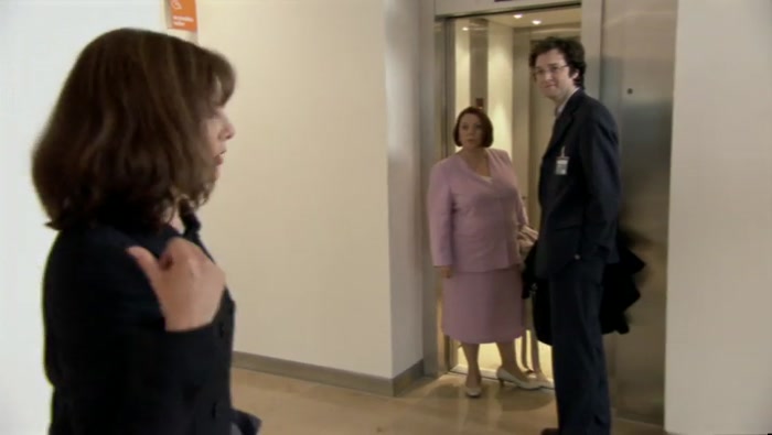 SO I'M GONNA WALK.  I'M SORRY - CLAUSTROPHOBIC, SORRY.  