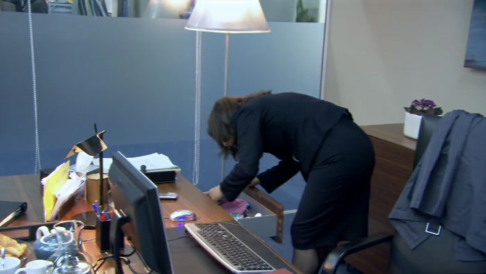 YEAH, WELL THEY'RE NOT ACTUALLY IN THAT DRAWER.  