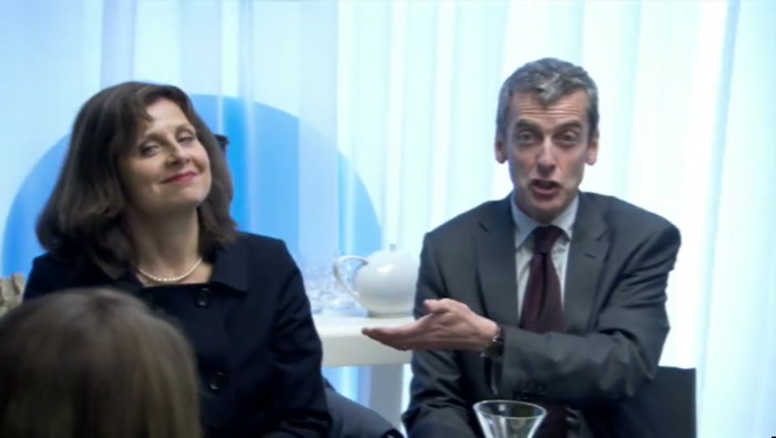 AY? SHE'S NOT SMUG. 