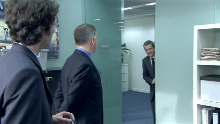 LET ME COME IN. DON'T WORRY ABOUT  THE HAIR ON THE CHINY-CHIN-CHIN.  