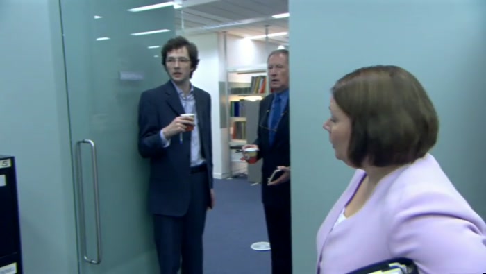 - WE COULD FIRE GLENN. - SHOULD I GET HIS FILE?  