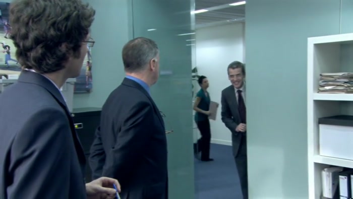 LET ME COME IN. DON'T WORRY ABOUT  THE HAIR ON THE CHINY-CHIN-CHIN.  