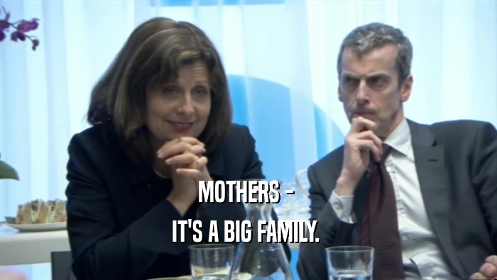 MOTHERS -  IT'S A BIG FAMILY.  