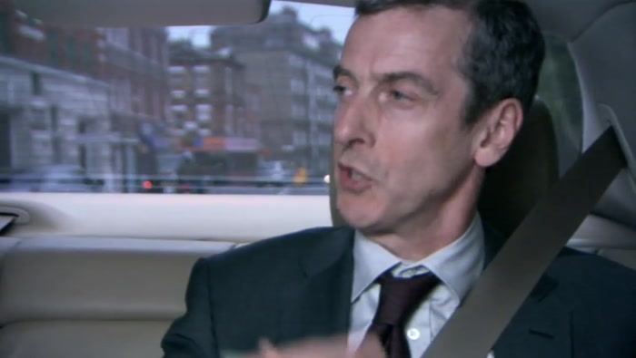 YEAH, YOU'RE COMING ACROSS MORE SMUG THAN GLUM. 