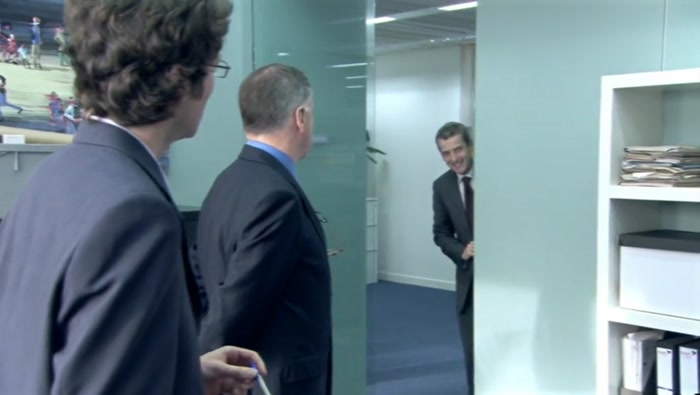 LET ME COME IN. DON'T WORRY ABOUT  THE HAIR ON THE CHINY-CHIN-CHIN.  
