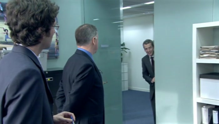 LET ME COME IN. DON'T WORRY ABOUT  THE HAIR ON THE CHINY-CHIN-CHIN.  