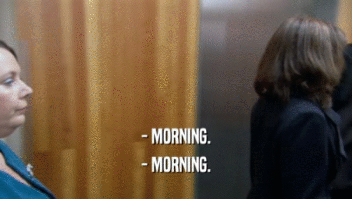 - MORNING. - MORNING. 