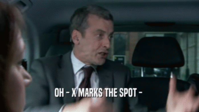 OH - X MARKS THE SPOT -   