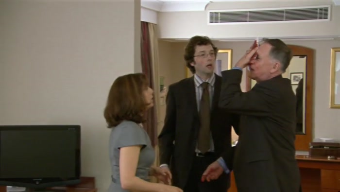 WELL, I DON'T THINK MALCOLM SAW MY POINT OF VIEW. 