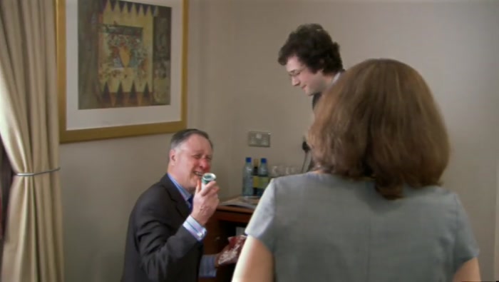 - ARE YOU HAVING A TURN, GLENN? - NO, I MEAN THE CAN IS TINY. 