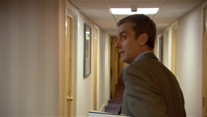 I'M GONNA GO AND TRY AND STICK HIS BALLS IN HIS FUCKING TROUSER PRESS. 