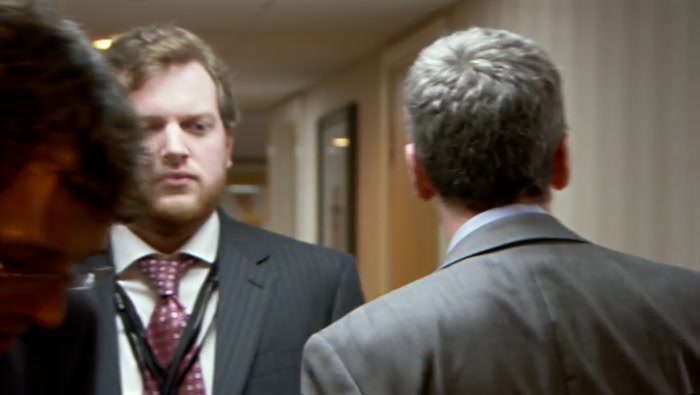 I THINK YOU'VE BROKEN MY NOSE.  