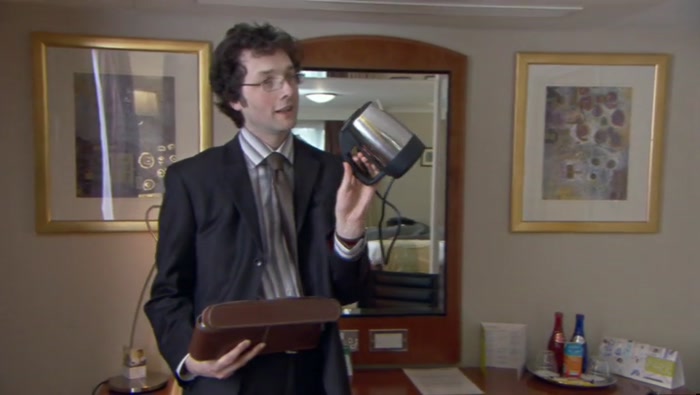 IT'S AN ELECTRIC THIMBLE.  