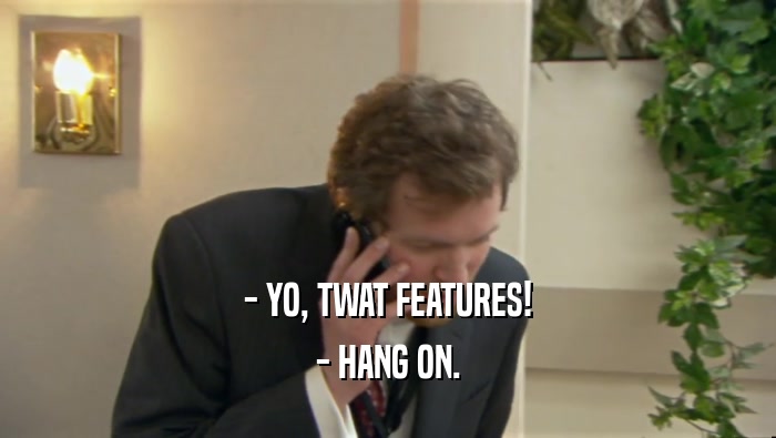 - YO, TWAT FEATURES! - HANG ON. 