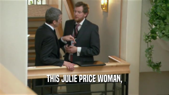 THIS JULIE PRICE WOMAN,  