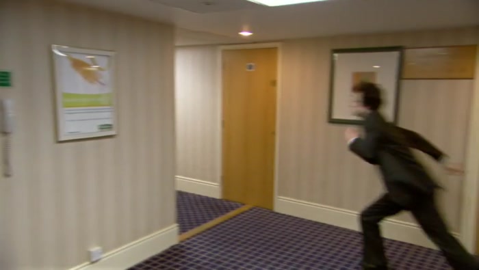 MALCOLM: ARE YOU ACTUALLY IN THE HOTEL, OR ARE YOU STAYING... 