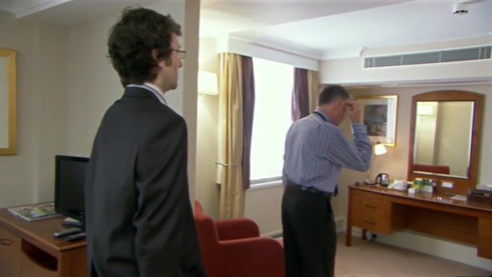 I'M GOING TO GO AND TALK TO THE BASTARD.  