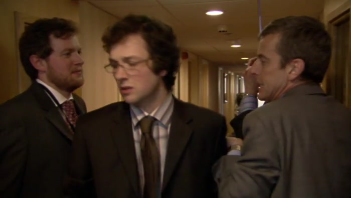 - HAVE YOU GOT A HANKY? - YOU GO LOOK AFTER JULIE, RIGHT? 