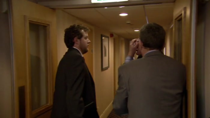 - JOHN, LET'S GET GLENN BACK TO HIS ROOM. - OKAY, YEAH. 