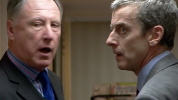 (JOHN LAUGHING)  