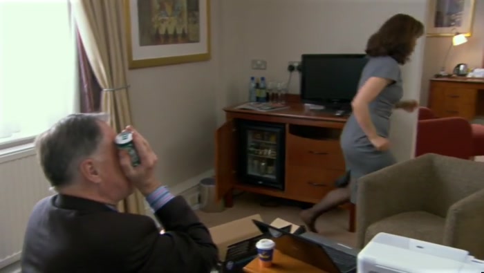 - SO I'LL BOIL THE KETTLE. - LOOK, I'M NOT HAVING A BABY. 