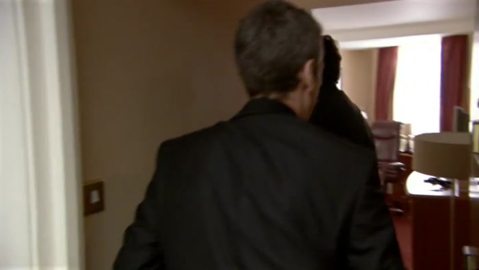UM, YOU'RE LOOKING VERY DAPPER, BY THE WAY, VERY NICE, 