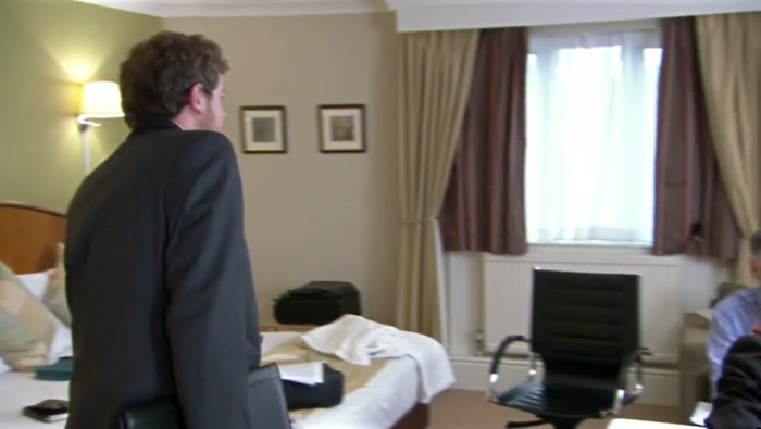 - WHO IS SHE, BY THE WAY? - OH, HELLO AGAIN. 