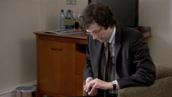 NO, REALLY? I THOUGHT IT WAS ROOM SERVICE COLD-CALLING. 