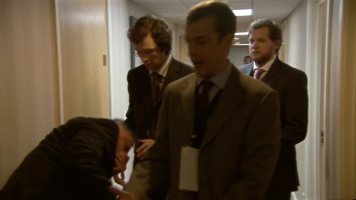- DON'T TOUCH ME! - LOOK AT HIM. 