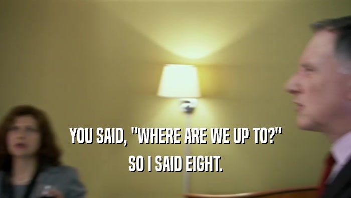 YOU SAID, 