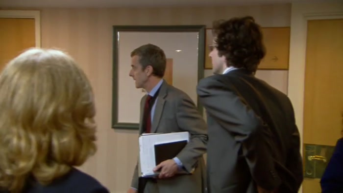 I'M GONNA GO AND TRY AND STICK HIS BALLS IN HIS FUCKING TROUSER PRESS. 