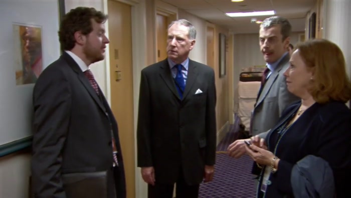 OH, GOD, NO, NO, I'M JUST OBEYING ORDERS, YOU KNOW, LIKE A NAZI GUARD. 
