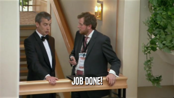 JOB DONE!  